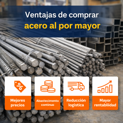 Ventajas de comprar acero al por mayor